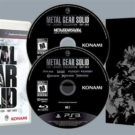 metal gear legacy collection box art pdf|metal gear solid 4 steam.